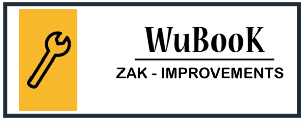 WuBook Improvements