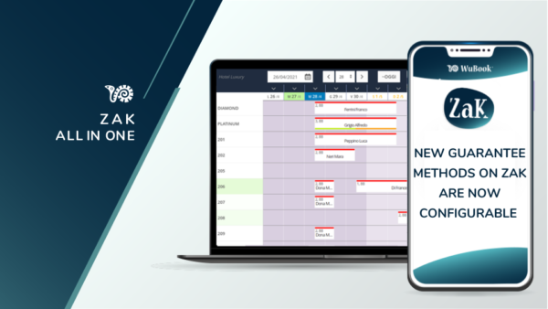New Zak Release:  configurable Guarantee Methods, automatic bookings and payments.